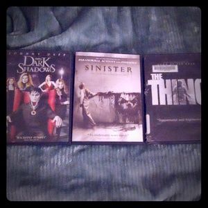 DONATED. DVD Horror Trio